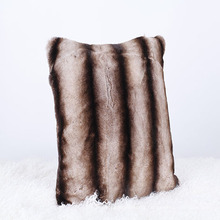 2018 Wholesale 45x45cm Rex Rabbit Fur Cushion